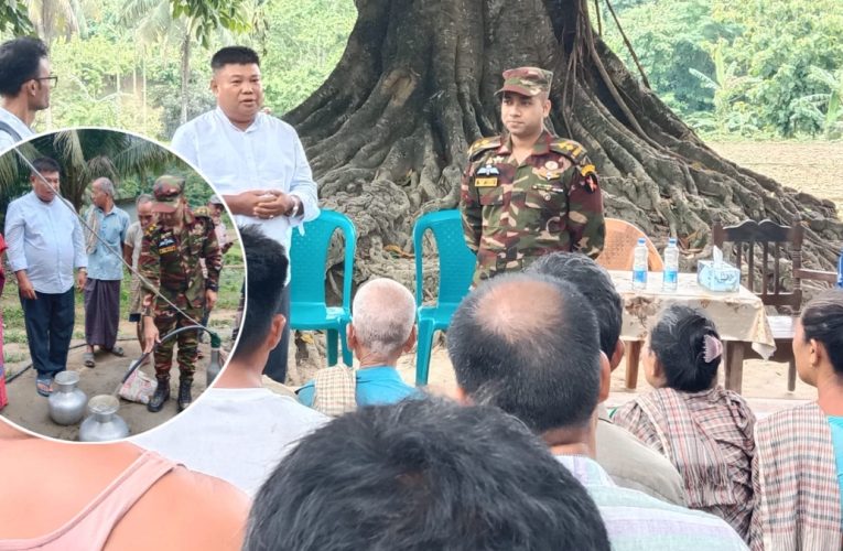 দুর্গম পাহাড়ে বিশুদ্ধ পানির নতুন আশা, পাশে দাঁড়াল সেনাবাহিনী