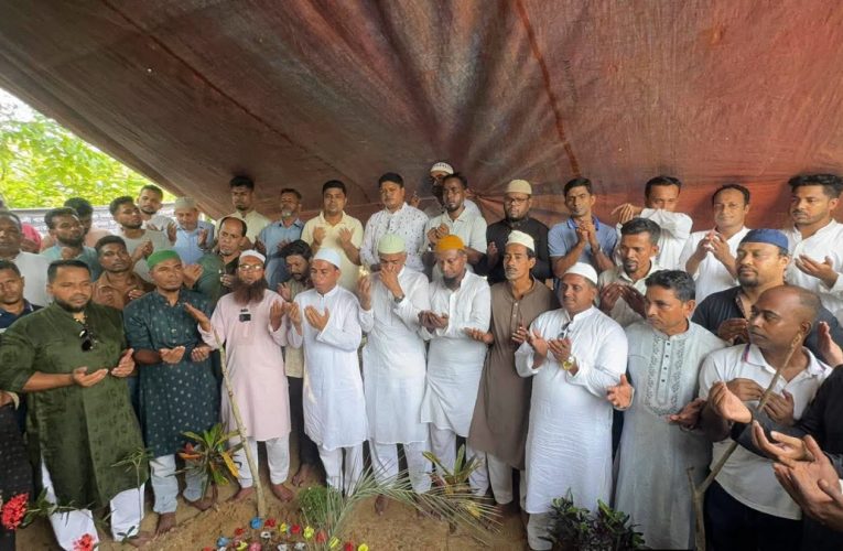 রাঙ্গুনিয়ায় যুবদল নেতা মাসুদের কবর জিয়ারত করে বিচার চাইলেন নেতাকর্মীরা