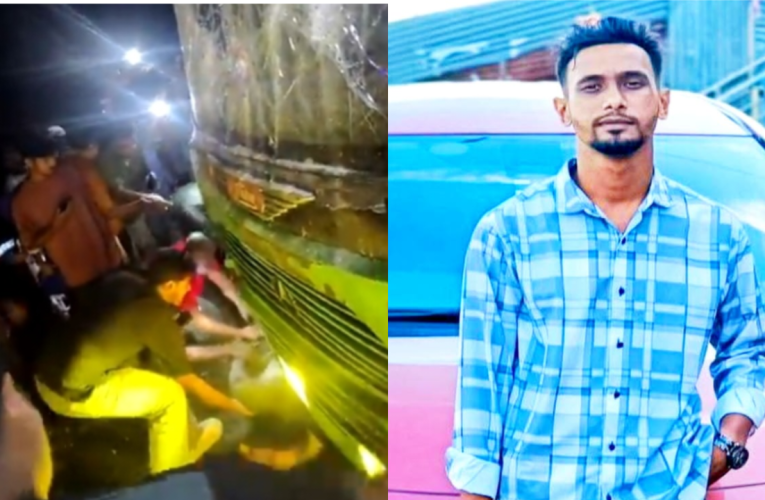 বাড়ি ফেরা হলো না, বাসের চাপায় প্রাণ গেল মোটরসাইকেল আরোহীর